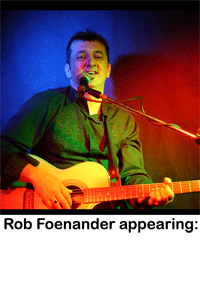 Rob Foenander venue poster