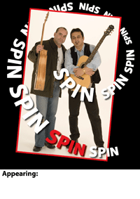 Spin Duo venue poster